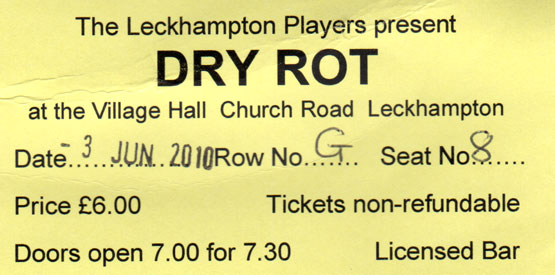 DRY ROT Ticket